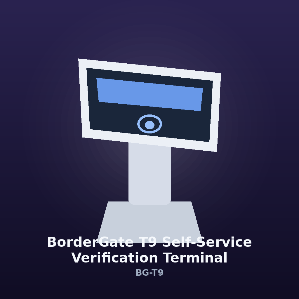 BorderGate T9 Self-Service Verification Terminal