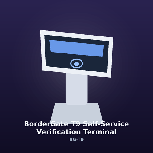 BorderGate T9 Self-Service Verification Terminal